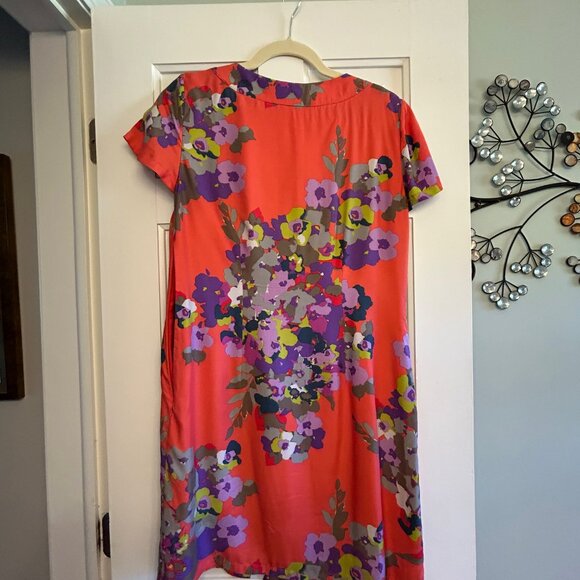 Boden Silk Dress Size 6 - Picture 2 of 6